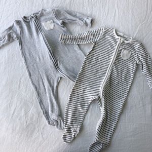 Set of 2 Mori Pajamas - 6-9 months